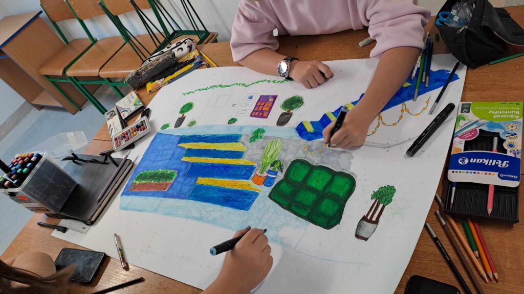  projekt ekologicznego, zielonego miejsca w szkole